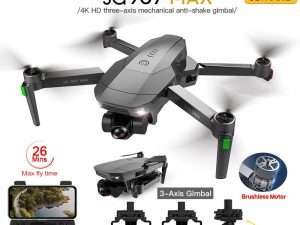 Drone 4k Profesional Dron with Camera 3-Axis Gimbal Brushless 5G Wif GPS Optical Flow RC Quadcopter
