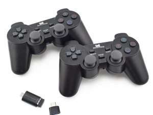 Dual 2.4G Wireless Game Controller Set 2 Pcs