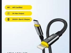 AOHI USB C Cable PD Type C to Lightning Cable for iPhone 13 12 11 Pro Max XS XR X 8 Plus 1.8m Charger Cable 3A Fast Chaing Cable