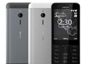 Original Unlocked Nokia 230 GSM 2.8 Inch Dual SIM & Single SIM Card 2MP QWERTY English Keyboard Used Mobile Phone